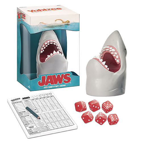 Jaws 40th Anniversary Edition Yahtzee Game, Not Mint